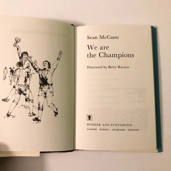 Vintage 1978 We Are The Champions by Sean McCann Hodder and Stoughton HC  Book - Picture 13 of 16